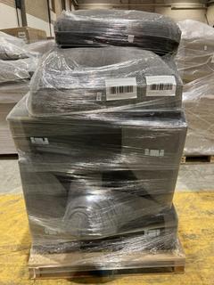 Lot 427  
            Birmingham SR103  - Collection or Optional Delivery Available 

                
PALLET OF OAK FURNITURELAND PARTS TO INCLUDE PART RAVELLO 3 SEATER SOFA IN AERO C...