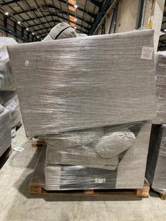 Lot 432  
            Birmingham SR103  - Collection or Optional Delivery Available 

                
PALLET OF OAK FURNITURELAND PARTS TO INCLUDE PART MORGAN LEFT ARM MODULE IN SANTO...