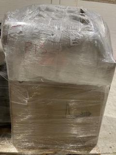 Lot 446  
            Birmingham SR103  - Collection or Optional Delivery Available 

                
;PALLET OF OAK FURNITURELAND PARTS TO INCLUDE PART MALVERN ARMLESS MODULE IN BEIG...