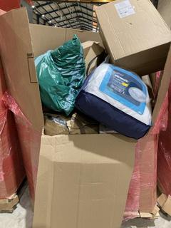 Lot 463  
            Birmingham SR103  - Collection or Optional Delivery Available 

                
PALLET OF ITEMS TO INCLUDE SILENTNIGHT AIRMAX MATTRESS TOPPER (KERBSIDE PALLET DE...