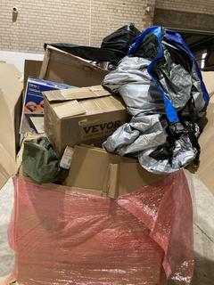 Lot 467  
            Birmingham SR103  - Collection or Optional Delivery Available 

                
PALLET OF ITEMS TO INCLUDE LOMBARD WHEELED LAPTOP BAG (KERBSIDE PALLET DELIVERY)