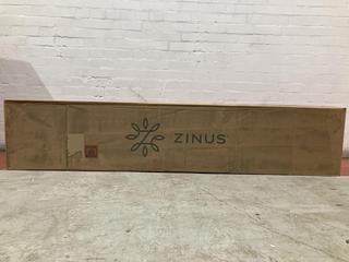 Lot 471  
            Birmingham SR103  - Collection or Optional Delivery Available 

                
ZINUS 5 FT 6.5 KING SIZE BED FRAME WITH WOOD HEADBOARD