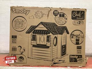 Lot 73  
            Birmingham SR103  - Collection or Optional Delivery Available 

                
SMOBY CHEF HOUSE ORIGINAL RRP £364.99
