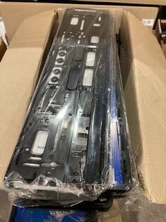 Lot 166  
            Birmingham - Collection Only 

                
QTY OF NUMBER PLATE BACKING FRAMES
