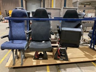 Lot 60  
            Birmingham - Collection Only 

                
A SELECTION OF COMMERCIAL VEHICLE SEATS