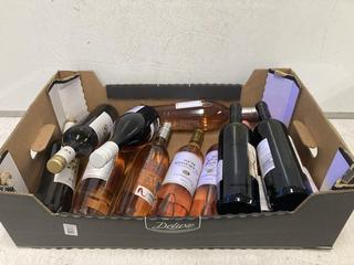 Lot 106  
            Birmingham SR110 - Optional Home Delivery 

                
12 X BOTTLES OF MIXED WINE TO INCLUDE SEM RESERVAS 12.5% VOL 750ML ROSE WINE.(WE ...