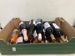 Lot 107  
            Birmingham SR110 - Optional Home Delivery 

                
12 X BOTTLES OF MIXED WINE TO INCLUDE TOSCANA 2022 14% VOL 750ML RED WINE.(WE OPE...