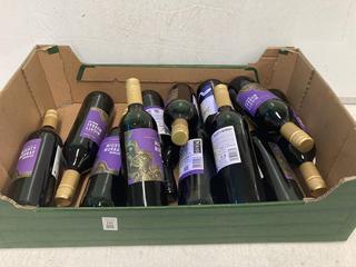 Lot 118  
            Birmingham SR110 - Optional Home Delivery 

                
12 X BOTTLES OF MIXED WINES TO INCLUDE MIGHTY MURRAY MERLOT 11% VOL 750ML RED WIN...