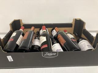 Lot 142  
            Birmingham SR110 - Optional Home Delivery 
                
12 X BOTTLES OF MIXED WINE TO INCLUDE MEDICI RICCARDI 13% VOL 750ML RED WINE.(WE ...