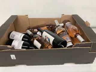 Lot 143  
            Birmingham SR110 - Optional Home Delivery 
                
12 X BOTTLES OF HACIENDA UVANIS 12.5% VOL 750ML ROSE WINE.(WE OPERATE A CHALLENGE...