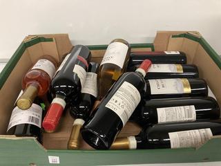 Lot 149  
            Birmingham SR110 - Optional Home Delivery 
                
12 X BOTTLES OF MIXED WINE TO INCLUDE CHIANTI RUFINA 13.5% VOL 750ML RED WINE.(WE...