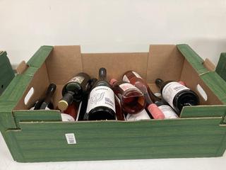 Lot 150  
            Birmingham SR110 - Optional Home Delivery 
                
12 X BOTTLES OF MIXED WINE TO INCLUDE SCHIEBER 12.5% VOL 750ML RED WINE.(WE OPERA...
