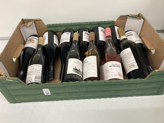 Lot 154  
            Birmingham SR110 - Optional Home Delivery 

                
12 X BOTTLES OF MIXED WINE TO INCLUDE SCHIEBER 12.5% VOL 750ML RED WINE.(WE OPERA...