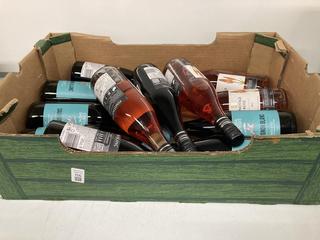 Lot 156  
            Birmingham SR110 - Optional Home Delivery 

                
12 X BOTTLES OF MIXED WINE TO INCLUDE PINOTAGE ROSE 2022 12.5% VOL 750ML ROSE WIN...