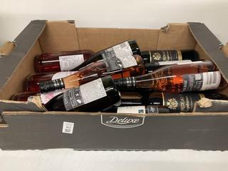 Lot 162  
            Birmingham SR110 - Optional Home Delivery 

                
12 X BOTTLES OF MIXED WINE TO INCLUDE PINOTAGE ROSE 2022 12.5% VOL 750ML ROSE WIN...