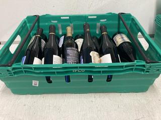 Lot 172  
            Birmingham SR110 - Optional Home Delivery 

                
12 X BOTTLES OF MIXED WINE TO INCLUDE GRAN SELONE COLLECTION 14% VOL 750ML RED WI...