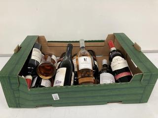 Lot 206  
            Birmingham SR110 - Optional Home Delivery 

                
12 X BOTTLES OF MIXED WINE TO INCLUDE HACIENDA UVANIS 2023 12.5% VOL 750ML ROSE W...
