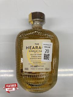 Lot 20  
            Birmingham SR110 - Optional Home Delivery 

                
HEARACH SINGLE CASK ISLE OF HARRIS SINGLE MALT SCOTCH WHISKY 50% VOL 700ML.(WE OP...