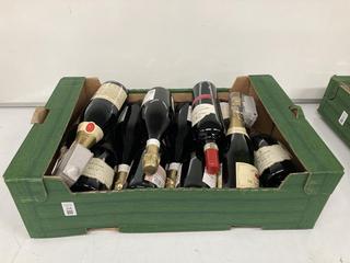 Lot 214  
            Birmingham SR110 - Optional Home Delivery 

                
12 X BOTTLES OF MIXED WINE TO INCLUDE COMTE DE SENNEVAL BRUT 12.5% VOL 750ML CHAM...