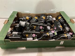 Lot 233  
            Birmingham SR110 - Optional Home Delivery 

                
12 X BOTTLES OF DELUXE WILLIAMS PEAR SPIRIT 40% VOL 500ML SPIRIT DRINK.(WE OPERAT...