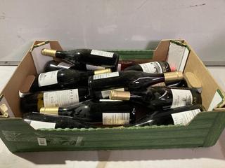 Lot 244  
            Birmingham SR110 - Optional Home Delivery 

                
12 X BOTTLES OF MIXED WINE TO INCLUDE LA CROIX DES CELESTINS 2021 13% VOL 750ML R...