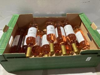 Lot 273  
            Birmingham SR110 - Optional Home Delivery 

                
12 X BOTTLES OF SEM RESERVAS 12.5% VOL 750ML ROSE WINE.(WE OPERATE A CHALLENGE 25...