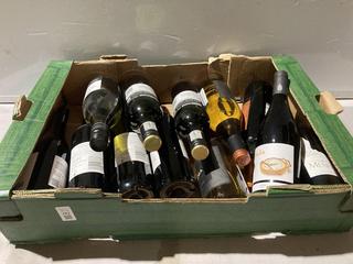 Lot 282  
            Birmingham SR110 - Optional Home Delivery 

                
12 X BOTTLES OF MIXED WINE TO INCLUDE FABULA DE PANIZA 14.5% VOL 750ML RED WINE.(...