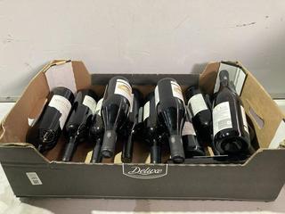 Lot 289  
            Birmingham SR110 - Optional Home Delivery 

                
12 X BOTTLES OF MIXED WINE TO INCLUDE CUVEE DU MENHIR 13% VOL 750ML RED WINE.(WE ...