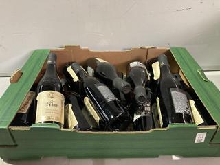 Lot 294  
            Birmingham SR110 - Optional Home Delivery 

                
12 X BOTTLES OF MIXED WINE TO INCLUDE GRAN SELONE 14% VOL 750ML RED WINE.(WE OPER...