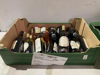 Lot 295  
            Birmingham SR110 - Optional Home Delivery 

                
12 X BOTTLES OF MIXED WINE TO INCLUDE PUGLIA FIANO 12.5% VOL 750ML RED WINE.(WE O...