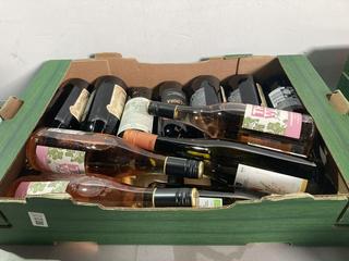 Lot 304  
            Birmingham SR110 - Optional Home Delivery 

                
12 X BOTTLES OF MIXED WINE TO INCLUDE CALDORA 13.5% VOL 750ML RED WINE.(WE OPERAT...