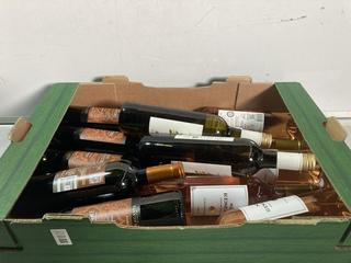 Lot 307  
            Birmingham SR110 - Optional Home Delivery 

                
12 X BOTTLES OF MIXED WINE TO INCLUDE DON SILVESTRE 13% VOL 750ML RED WINE.(WE OP...
