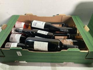 Lot 309  
            Birmingham SR110 - Optional Home Delivery 

                
12 X BOTTLES OF MIXED WINE TO INCLUDE SCHIEBER 12.5% VOL 750ML RED WINE.(WE OPERA...