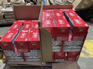 Lot 311  
            Birmingham SR110 - Collection Only 

                
PALLET OF BUDWEISERS BOTTLES 4.5% VOL 330ML BEER.(WE OPERATE A CHALLENGE 25 POLIC...