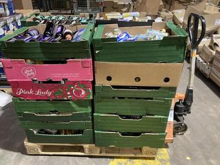 Lot 315  
            Birmingham SR110 - Collection Only 

                
PALLET OF ASSORTED BEERS TO INCLUDE MULTIPLE DIFFERENT BEERS ETC SAN MIGUEL ESPEC...