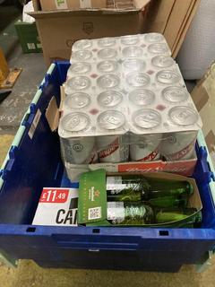 Lot 61  
            Birmingham SR110 - Optional Home Delivery 
                
1 X BOX OF BEER TO INCLUDE RED STRIPE CANS 4.7 VOL 440ML.(WE OPERATE A CHALLENGE ...
