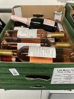 Lot 63  
            Birmingham SR110 - Optional Home Delivery 
                
12 X BOTTLES OF ASSORTED WINE TO INCLUDE MEDICI RICCARDI CHIANTI MONTALBANO 13% V...
