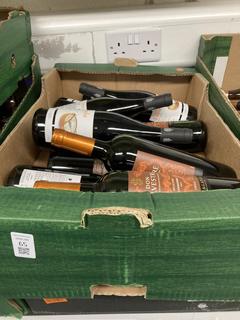 Lot 65  
            Birmingham SR110 - Optional Home Delivery 
                
12 X BOTTLES OF ASSORTED WINE TO INCLUDE DON SILVESTRE 13% VOL 750ML.(WE OPERATE ...