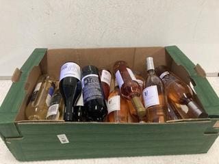 Lot 99  
            Birmingham SR110 - Optional Home Delivery 

                
12 X BOTTLES OF MIXED WINE TO INCLUDE SEM RESERVAS 12.5% VOL 750ML ROSE WINE.(WE ...