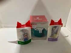 Lot 104  
            BIRMINGHAM SR111 - PARCEL DELIVERY ONLY 

                
3 X TONIES ITEMS TO INCLUDE TONIEBOX 2.