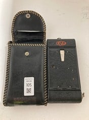 Lot 105  
            BIRMINGHAM SR111 - PARCEL DELIVERY ONLY 

                
RETRO ENSIGN CAMERA WITH CASE.