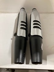 Lot 128  
            BIRMINGHAM SR111 - PARCEL DELIVERY ONLY 
                
2 HARLEY DAVIDSON EXHAUST /CATALYTIC CONVERTERS.