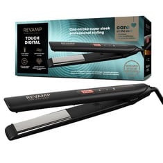Lot 135  
            BIRMINGHAM SR111 - PARCEL DELIVERY ONLY 
                
REVAMP TOUCH DIGITAL CERAMIC STRAIGHTENER - SALON STRAIGHTENING AND CURLING WITH ...