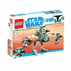 Lot 136  
            BIRMINGHAM SR111 - PARCEL DELIVERY ONLY 
                
LEGO STAR WARS 8014 CLONE WALKER BATTLE PACK.