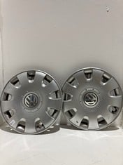 Lot 142  
            BIRMINGHAM SR111 - PARCEL DELIVERY ONLY 
                
15” VOLKSWAGEN HUBCAPS.