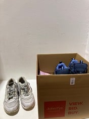 Lot 192  
            BIRMINGHAM SR111 - PARCEL DELIVERY ONLY 
                
4 X SHOES TO INCLUDE NIKE AIR MAX SIZE UK 7.