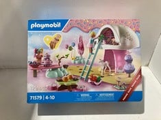 Lot 205  
            BIRMINGHAM SR111 - PARCEL DELIVERY ONLY 
                
PLAYMOBIL 71579 MY LIFE CANDY WORLD SWEETS PARADISE PLAY SET.