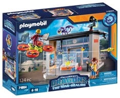 Lot 206  
            BIRMINGHAM SR111 - PARCEL DELIVERY ONLY 
                
PLAYMOBIL 71084 HOW TO TRAIN YOUR DRAGON: NINE REALMS ICARUS BASE, TOY WITH SCIEN...