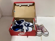 Lot 210  
            BIRMINGHAM SR111 - PARCEL DELIVERY ONLY 
                
2 ITEMS OF CHILDREN’S FOOTWEAR TO INCLUDE NIKE TRAINERS UK SIZE 10.5.