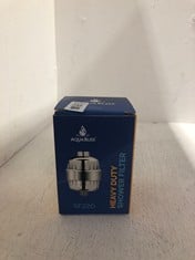 Lot 246  
            BIRMINGHAM SR111 - PARCEL DELIVERY ONLY 

                
AQUA BLOWS HEAVY DUTY SHOWER FILTER.